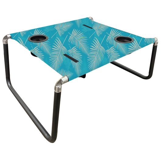Neso Beach Table - Aqua Fronds USED